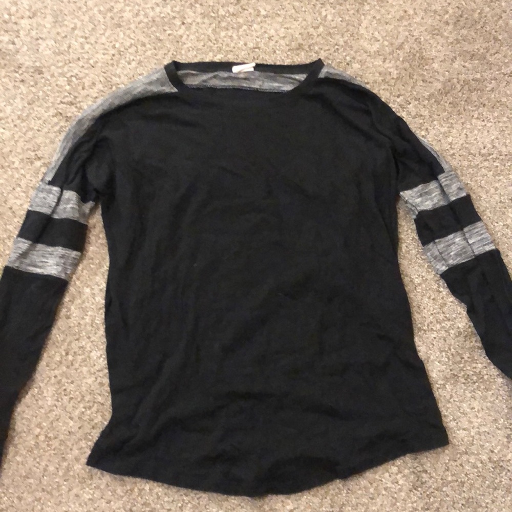 PINK long sleeve baseball tee!